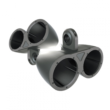 Kicker KMTED Tower Enclosure for Dual 6 Inch and 6.5 Inch Drivers pair