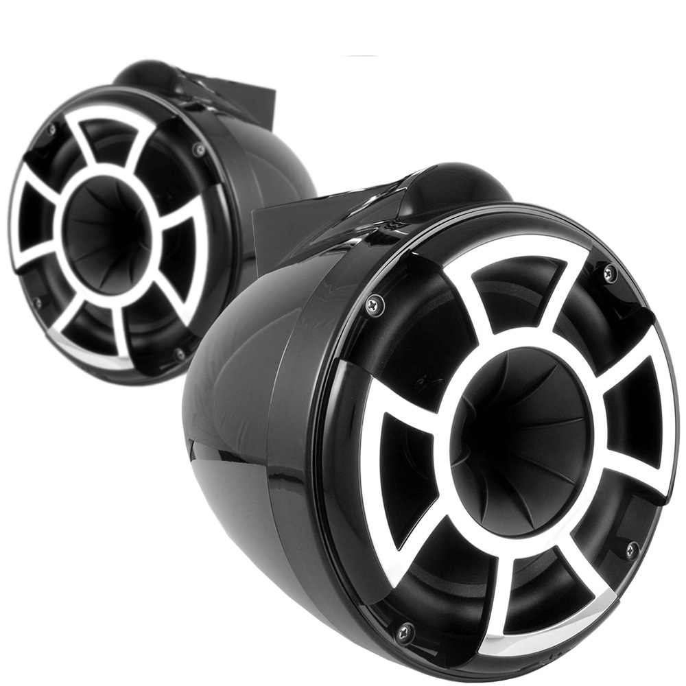 Wet Sounds REV 8 X Mount Black Pair