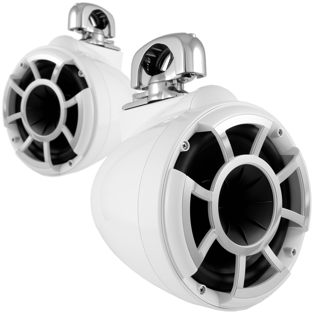 Wet Sounds REV 8 Swivel Clamp White Pair