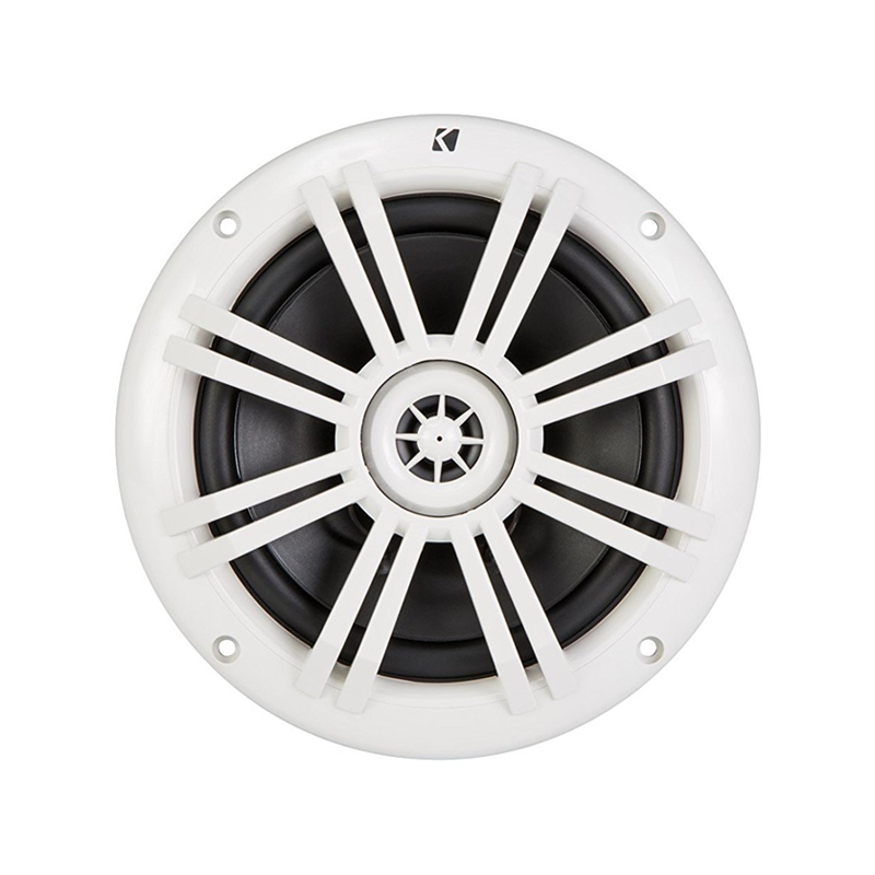 Kicker KM60 6.5" Marine Speakers White Pair