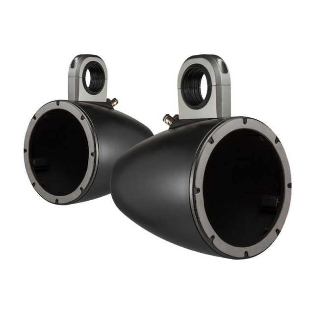 Empty Wake Tower Speaker Enclosures