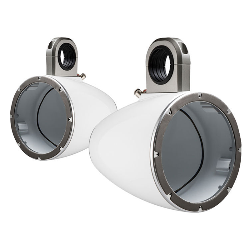 Kicker KMTES8 Tower Enclosures for 8 Inch Drivers Pair White
