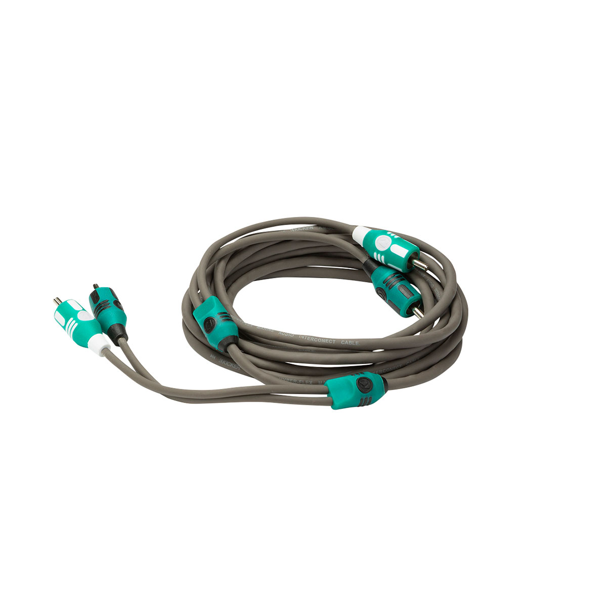 Kicker KMI3 Marine Series 2-Ch RCA Interconnect, 3.0M