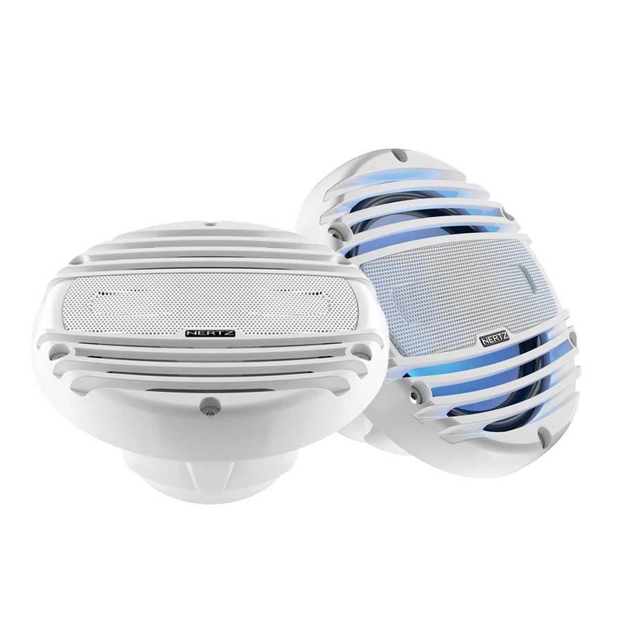 Hertz HMX 6.5 LDTW 6.5" Marine Speakers with RGB LEDs Marine Stereo