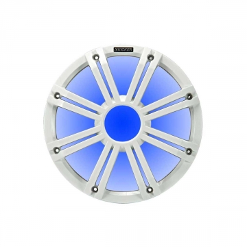 White Kicker 10"  Subwoofer Grille for KM10 & KMF10 with LEDs