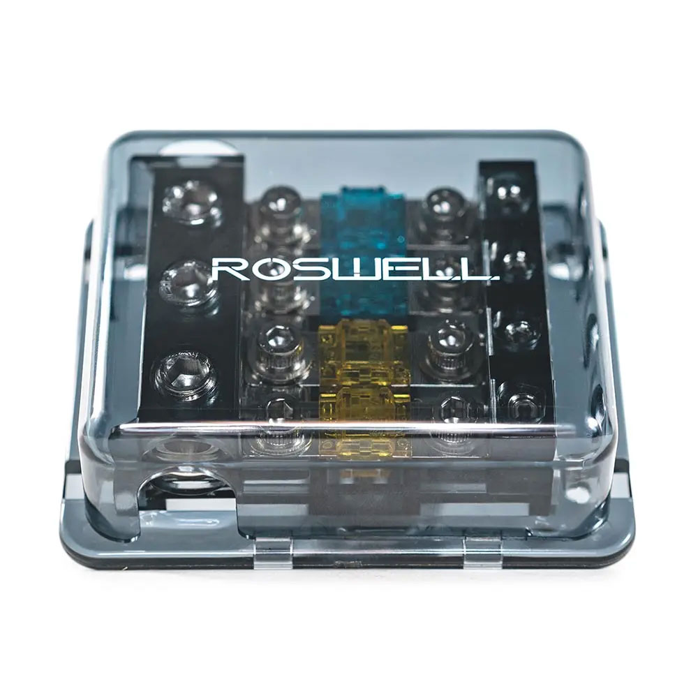 Roswell Fused 3 In 4 Out Marine Distribution Block Marine Stereo