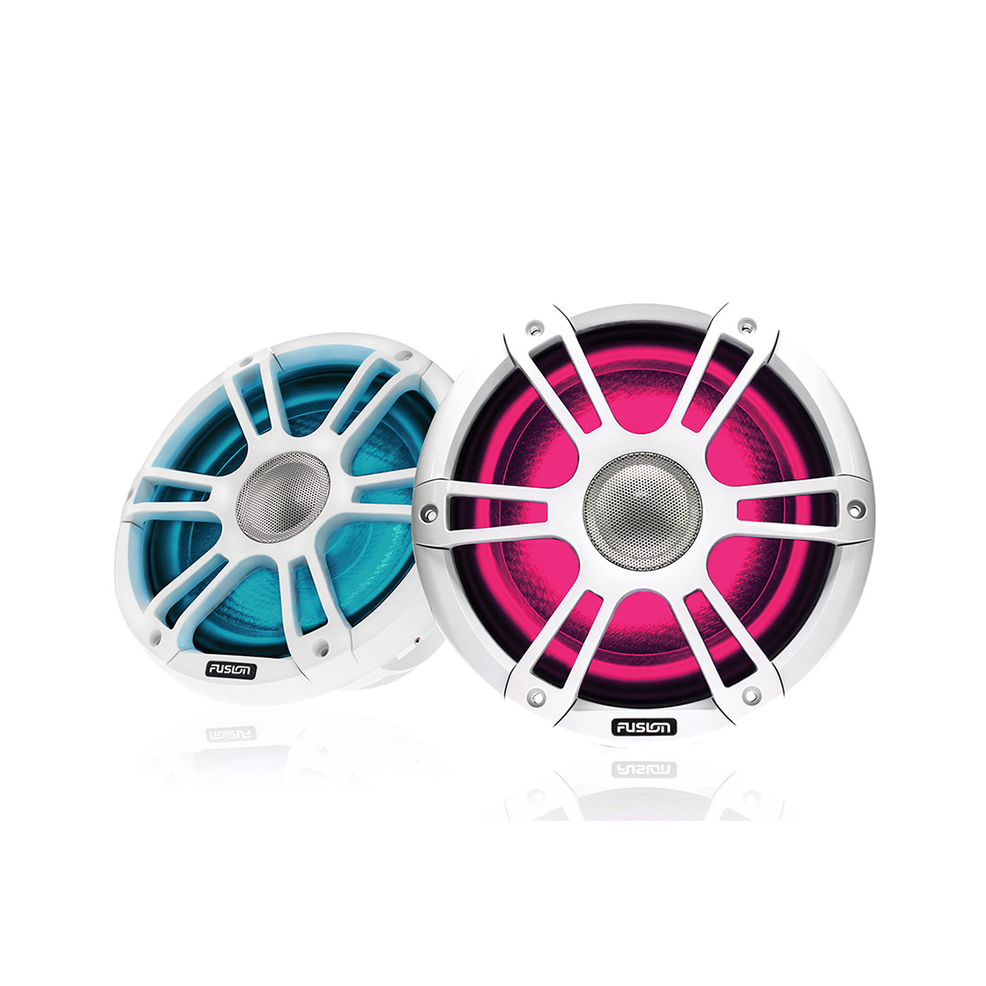 Fusion Signature Series 3i 6.5" Marine Speakers with White Sport Grille
