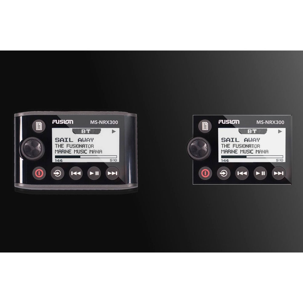 Fusion MS-NRX300 Wired Remote, NMEA 2000 - Marine Stereo Fusion MS-NRX300 Wired Remote, NMEA 2000 - Marine Stereo