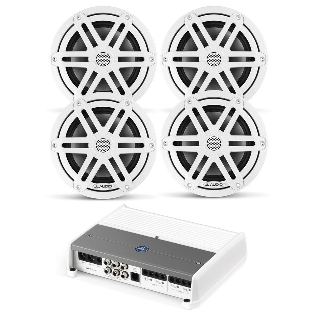 JL Audio M3 6.5" 4 Speaker Stereo Package - Marine Stereo