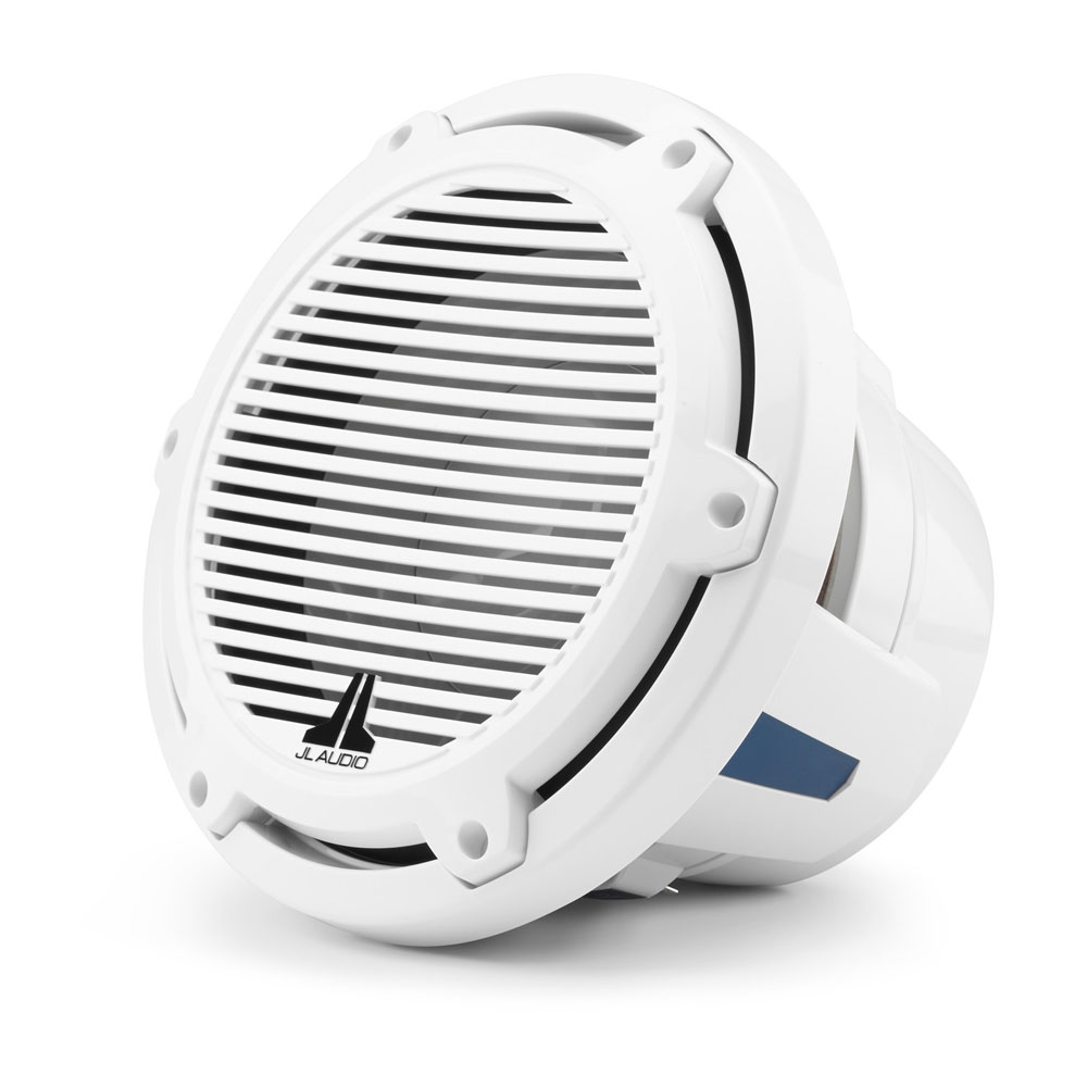 JL Audio M6 10" Subwoofer for Infinite Baffle Classic White Grille 4 Ohm SVC