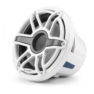 JL Audio M6 10" Subwoofer for Infinite Baffle Sport White Grille 4 Ohm SVC