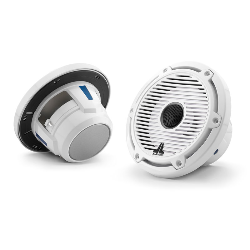 JL Audio M6 6.5" Speakers - Classic White Grilles