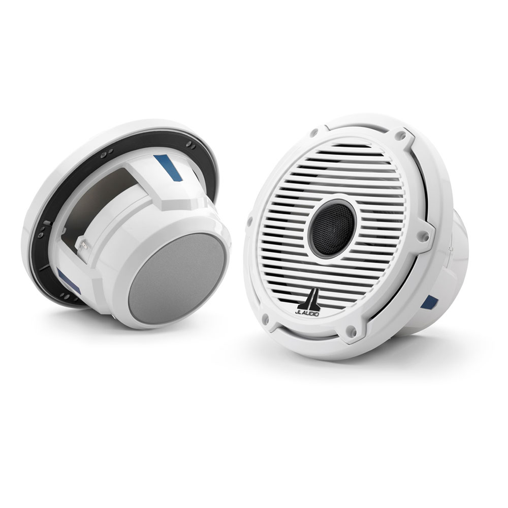 JL Audio M6-770X-C-GwGw 7.7" Marine Speakers with Classic White Grilles