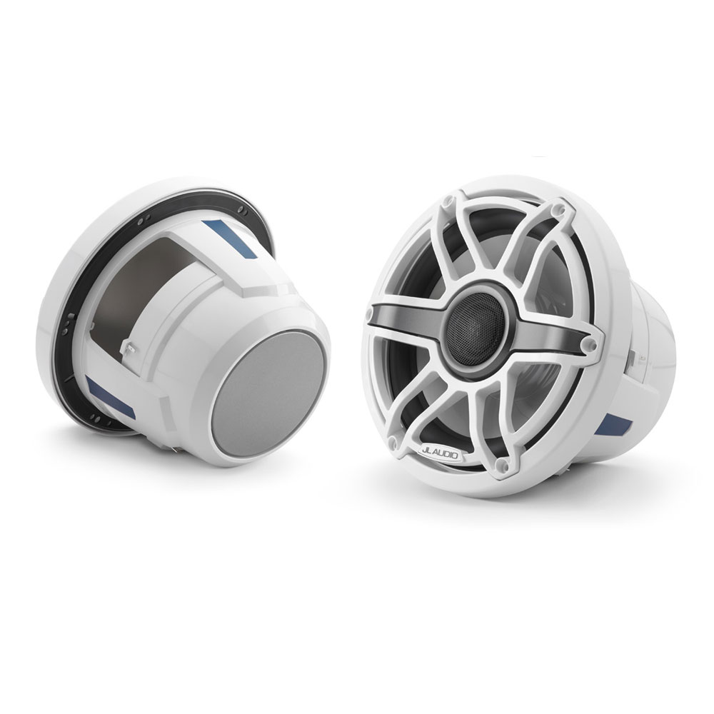 JL Audio M6-880X-S-GwGw 8.8" Marine Speakers Sport White Grilles