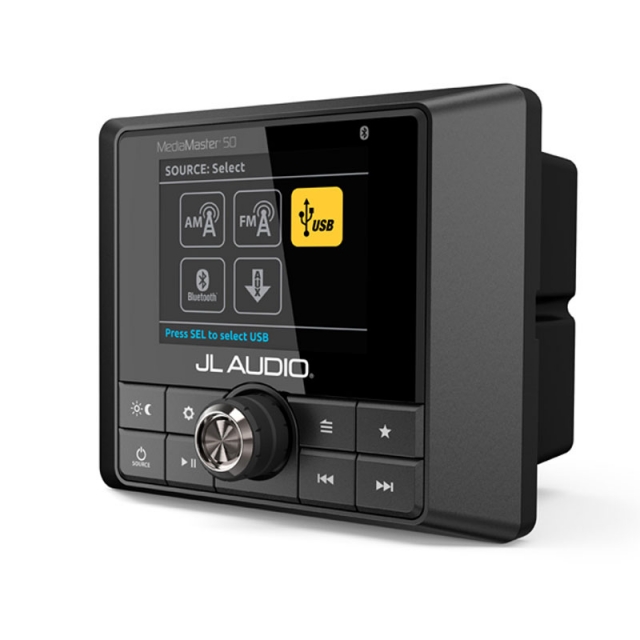 JL Audio MM50 Best Square Style NMEA 2000 Marine Stereo