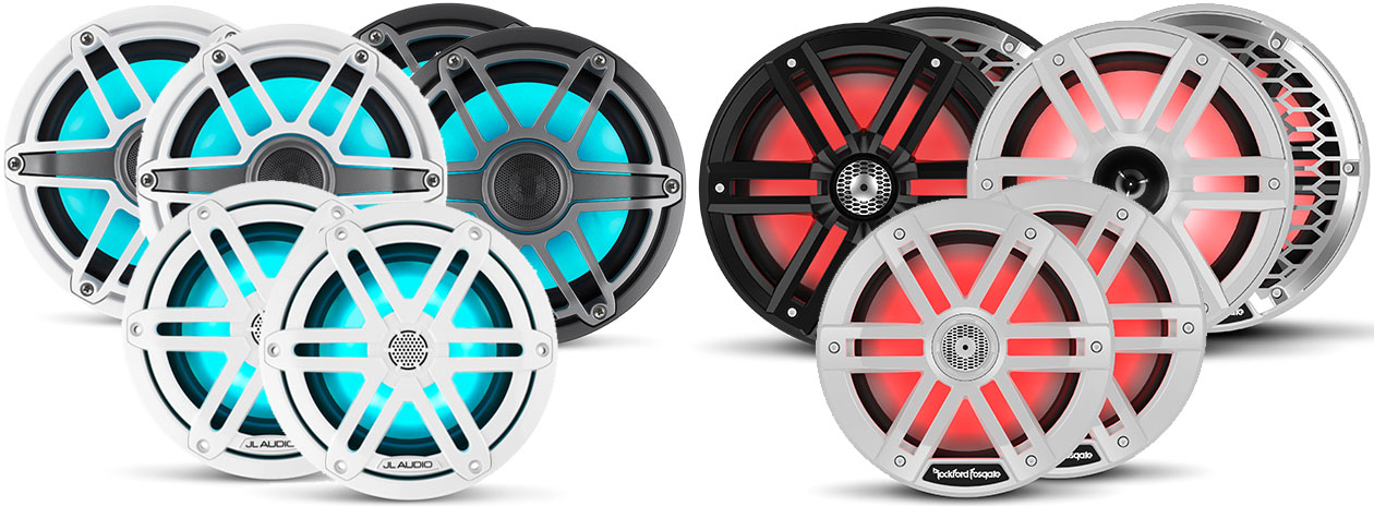 JL Audio vs. Rockford Fosgate Marine Speakers - Rockford Fosgate vs. JL  Audio Marine Speakers