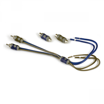 Kicker K-Series 2 Channel Speaker Wire to RCA Converter