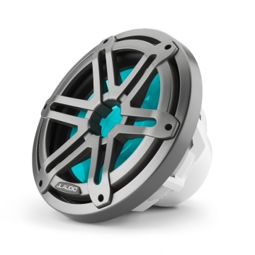 JL Audio M3 10 Inch Subwoofer for Infinite Baffle Gunmetal Sport Grille w/ RGB LEDs