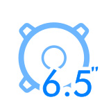 6.5 Inch Speaker Navigation Icon