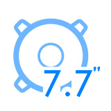 7.7 Inch Speaker Navigation Icon