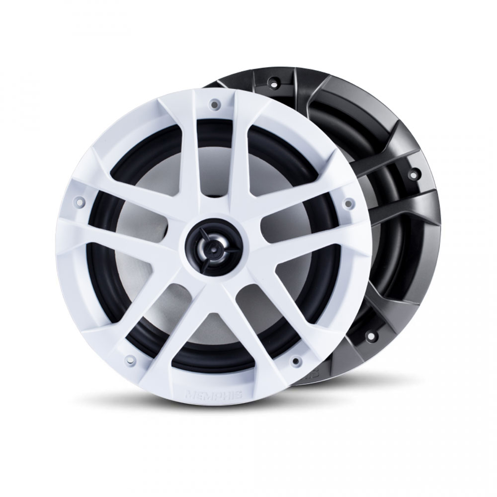 Memphis Marine 8" MXA80 4 Speaker Stereo Package Marine Stereo