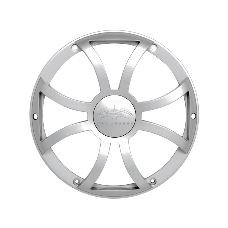 Wet Sounds REVO 10 Silver XS Open Style 10" Subwoofer Grille
