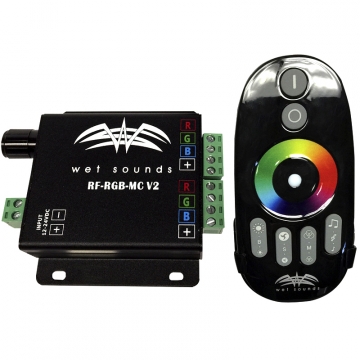 Wet Sounds RF Controller w/ Music Activated Lighting Effects