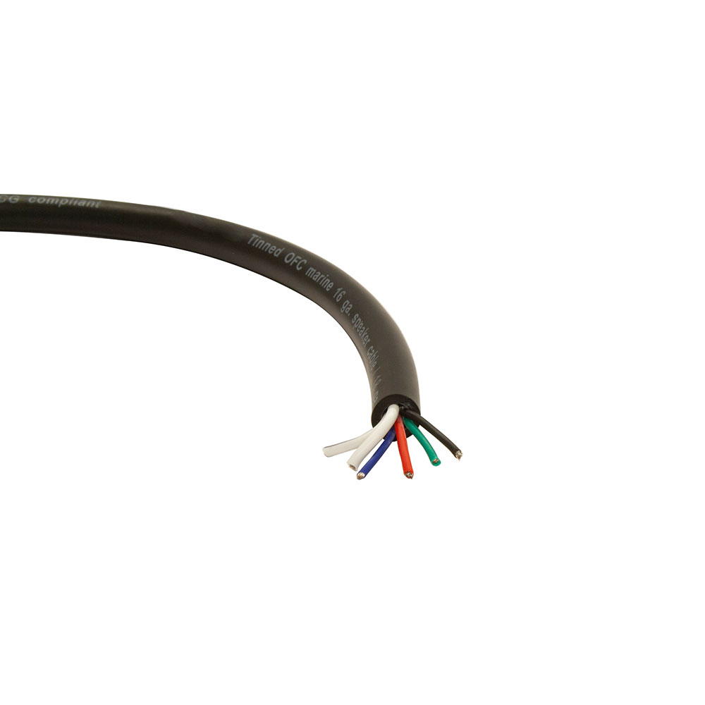 Stinger 16GA RGB Speaker Wire 40 Feet Marine Stereo