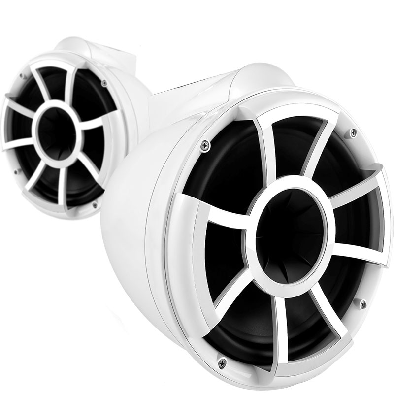 Wet Sounds REV 10 X Mount White Pair