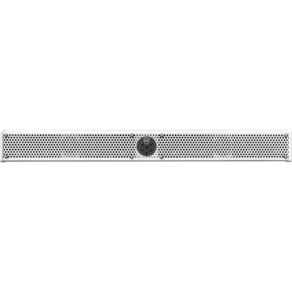 Wet Sounds STEALTH-10 Ultra HD-W Bluetooth Amplified 10 Speaker Soundbar White
