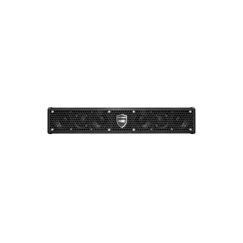 Wet Sounds Stealth Surge Amplified 6 Speaker Soundbar Black