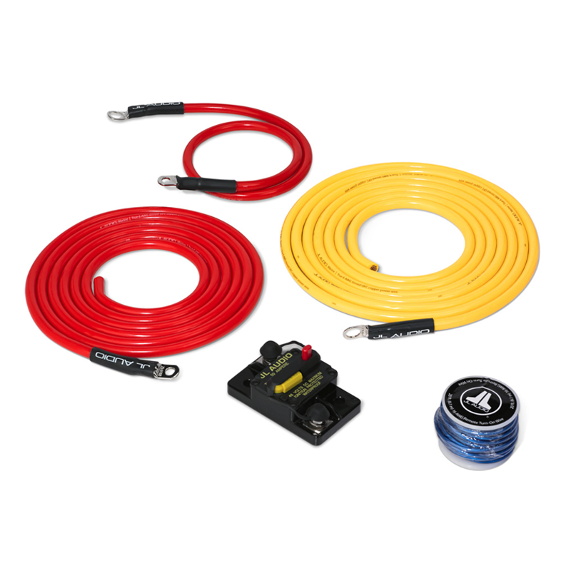 JL Audio Premium 6 AWG 12-Volt Power Connection System for Single Amplifier - 50A Maximum