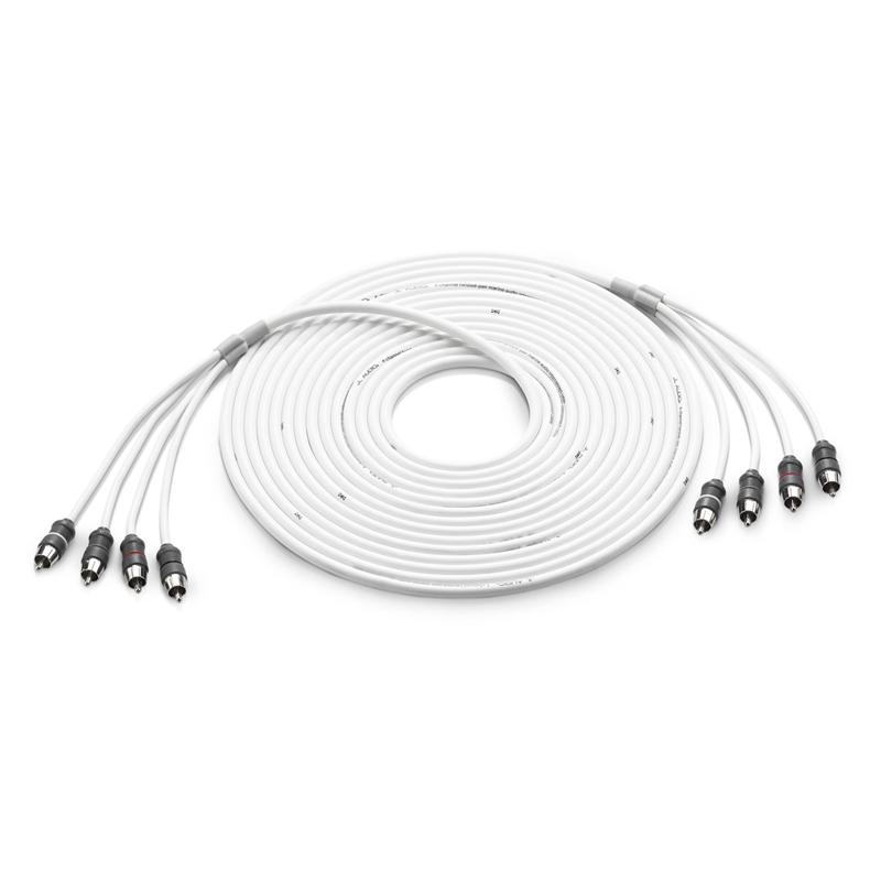 JL Audio 4-channel Marine RCA Cable - 25 ft. (7.62 m)