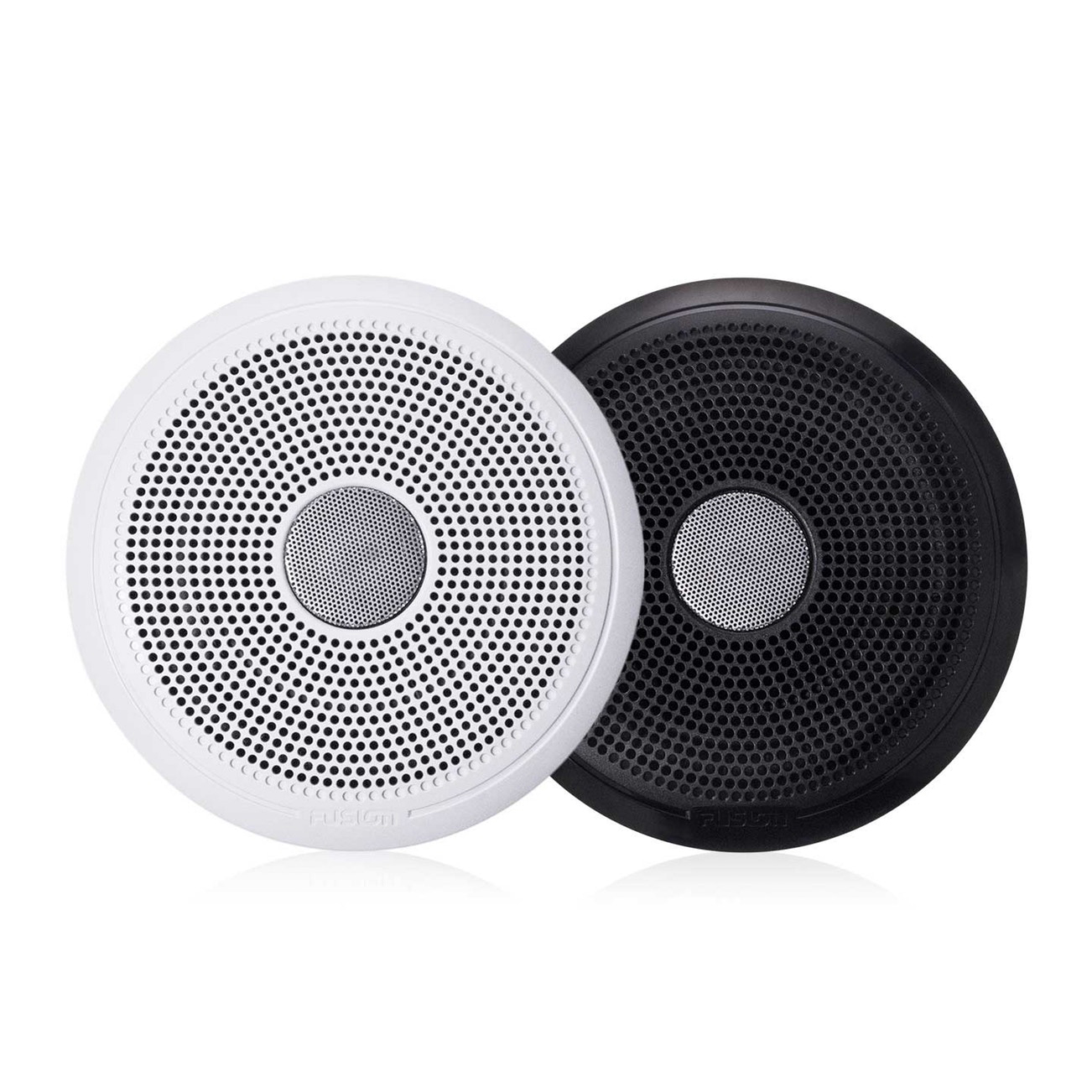 Fusion XS Series 7.7" Speakers with Classic White and Black Grilles