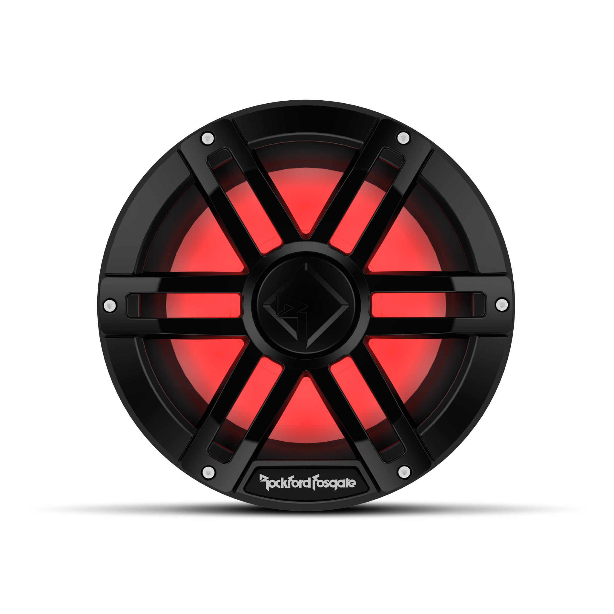 Rockford Fosgate M1 10" Marine Subwoofer w/ RGB LEDs 2 Ohm DVC Black