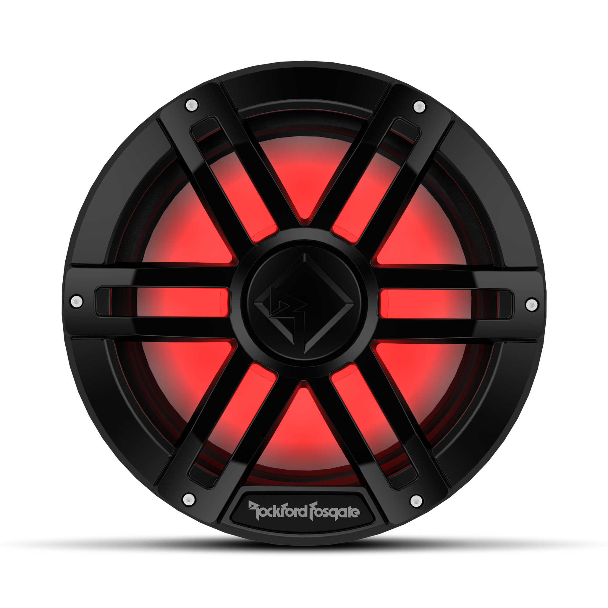 Rockford Fosgate M1 12" Marine Subwoofer w/ RGB LEDs 2 Ohm DVC Black