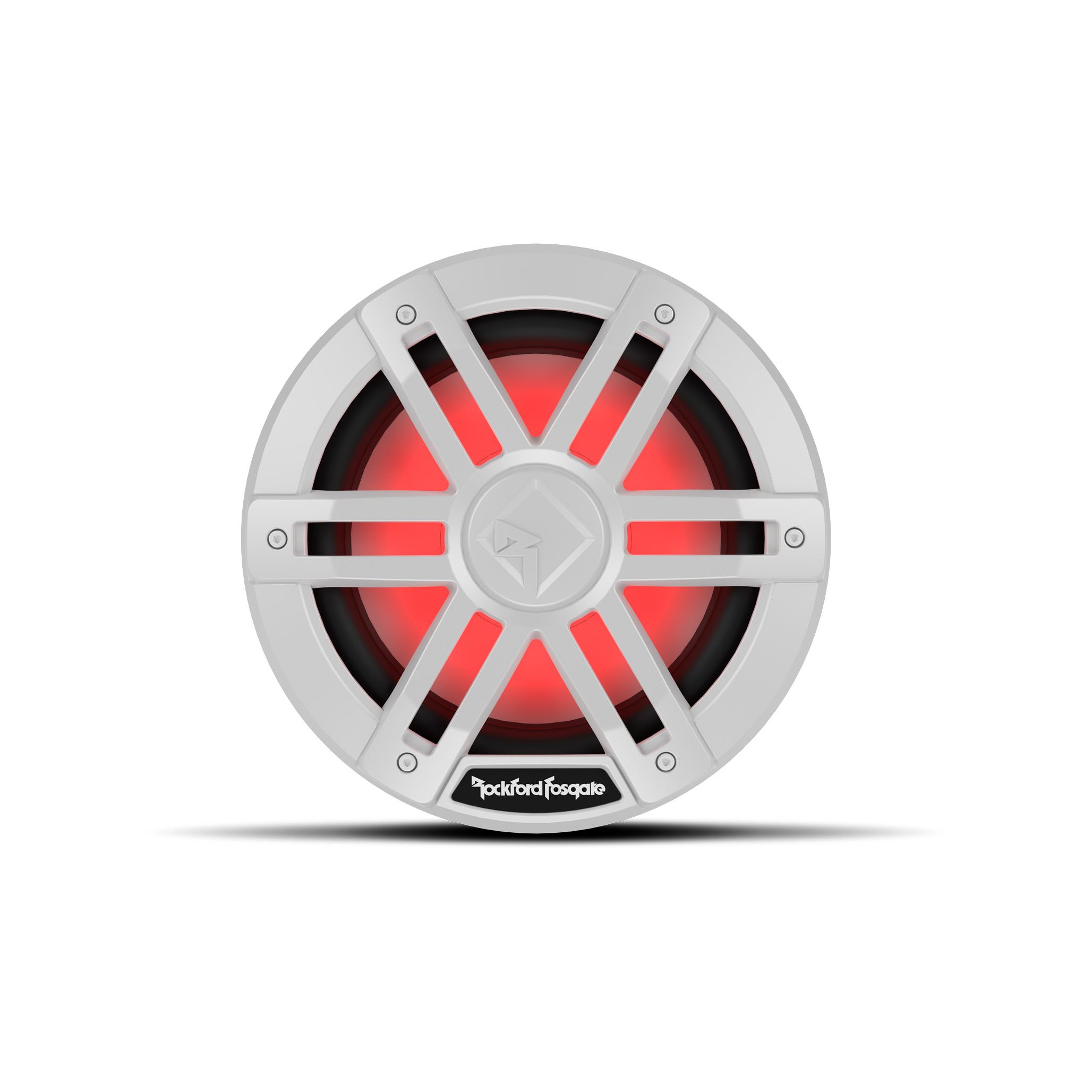 Rockford Fosgate M1 8" Marine Subwoofer w/ RGB LEDs 2 Ohm DVC White