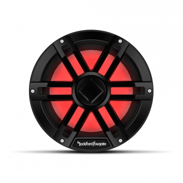 Rockford Fosgate M1 10" Marine Subwoofer w/ RGB LEDs 4 Ohm DVC Black
