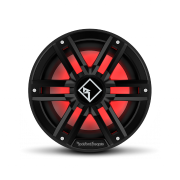 Rockford Fosgate M2 10" Marine Subwoofer w/ RGB LEDs 2 Ohm DVC Black