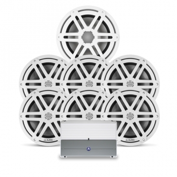 marine stereo packages with subwoofer