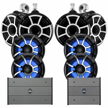 Wet Sounds REVO 6 XSB-SS Black 4 